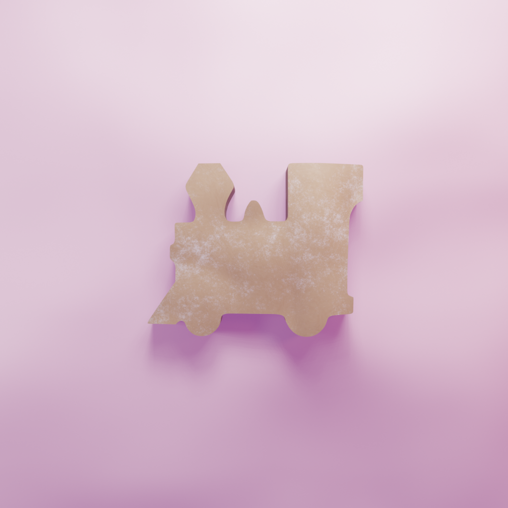 Train Cookie Cutter Biscuit dough baking sugar cookie gingerbread