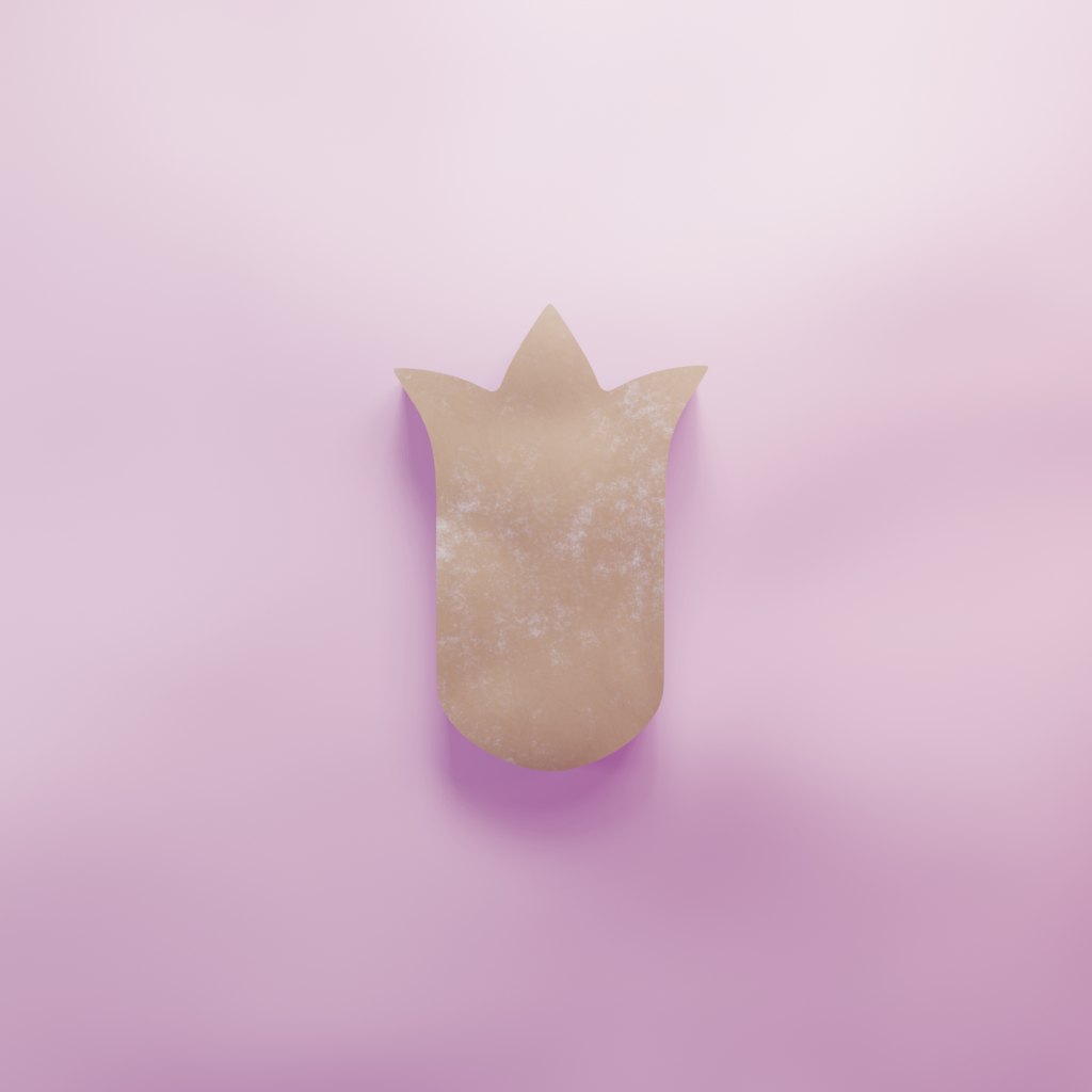 Tulip long Cookie Cutter Biscuit dough baking sugar cookie gingerbread