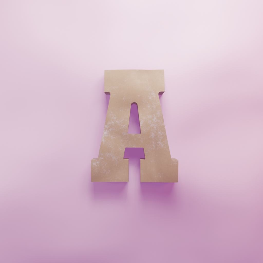 Varsity A Cookie Cutter Biscuit dough baking sugar cookie gingerbread
