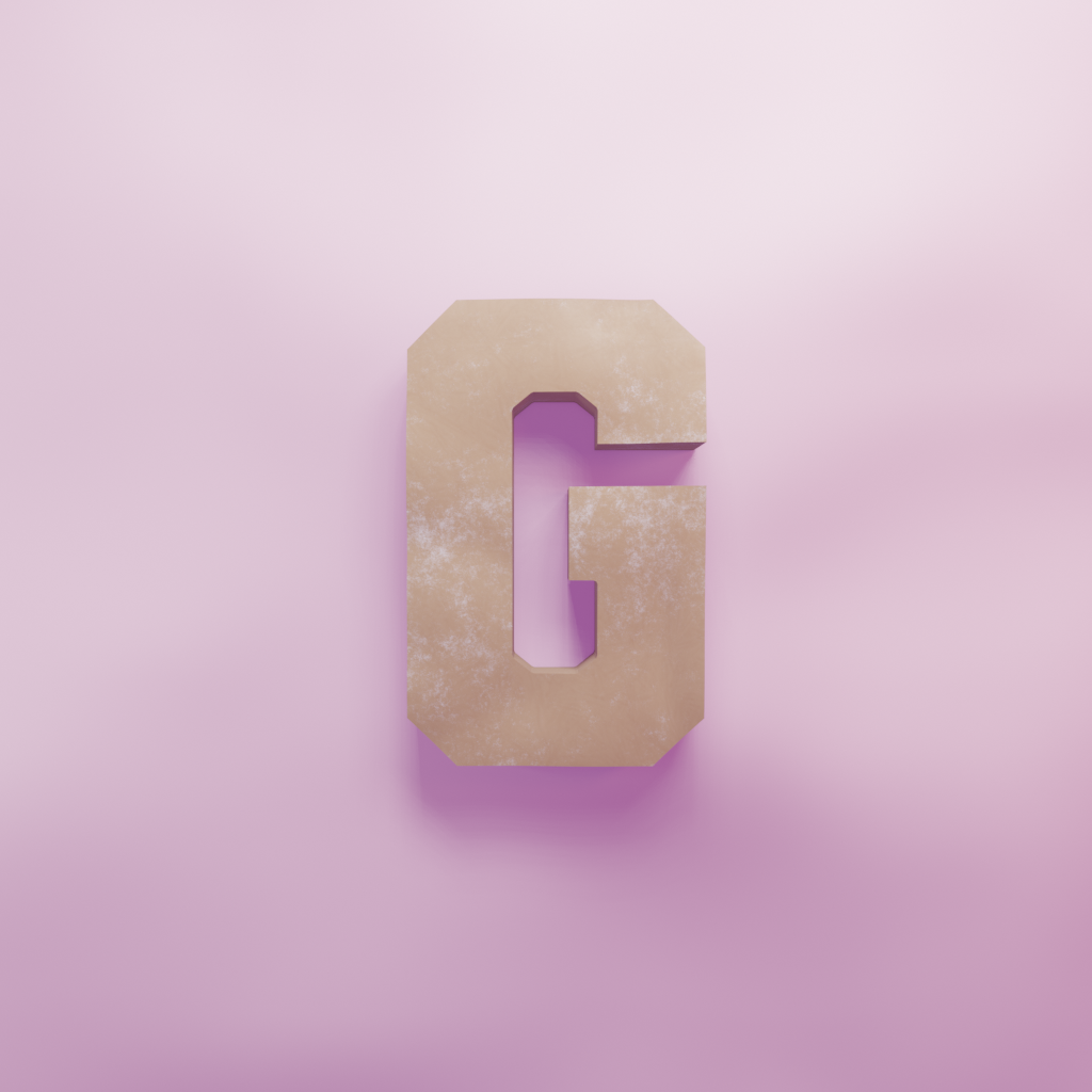 Varsity G Cookie Cutter Biscuit dough baking sugar cookie gingerbread