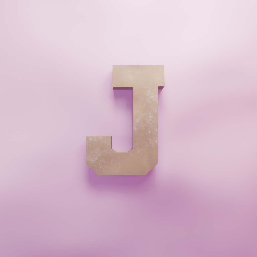 Varsity J Cookie Cutter Biscuit dough baking sugar cookie gingerbread