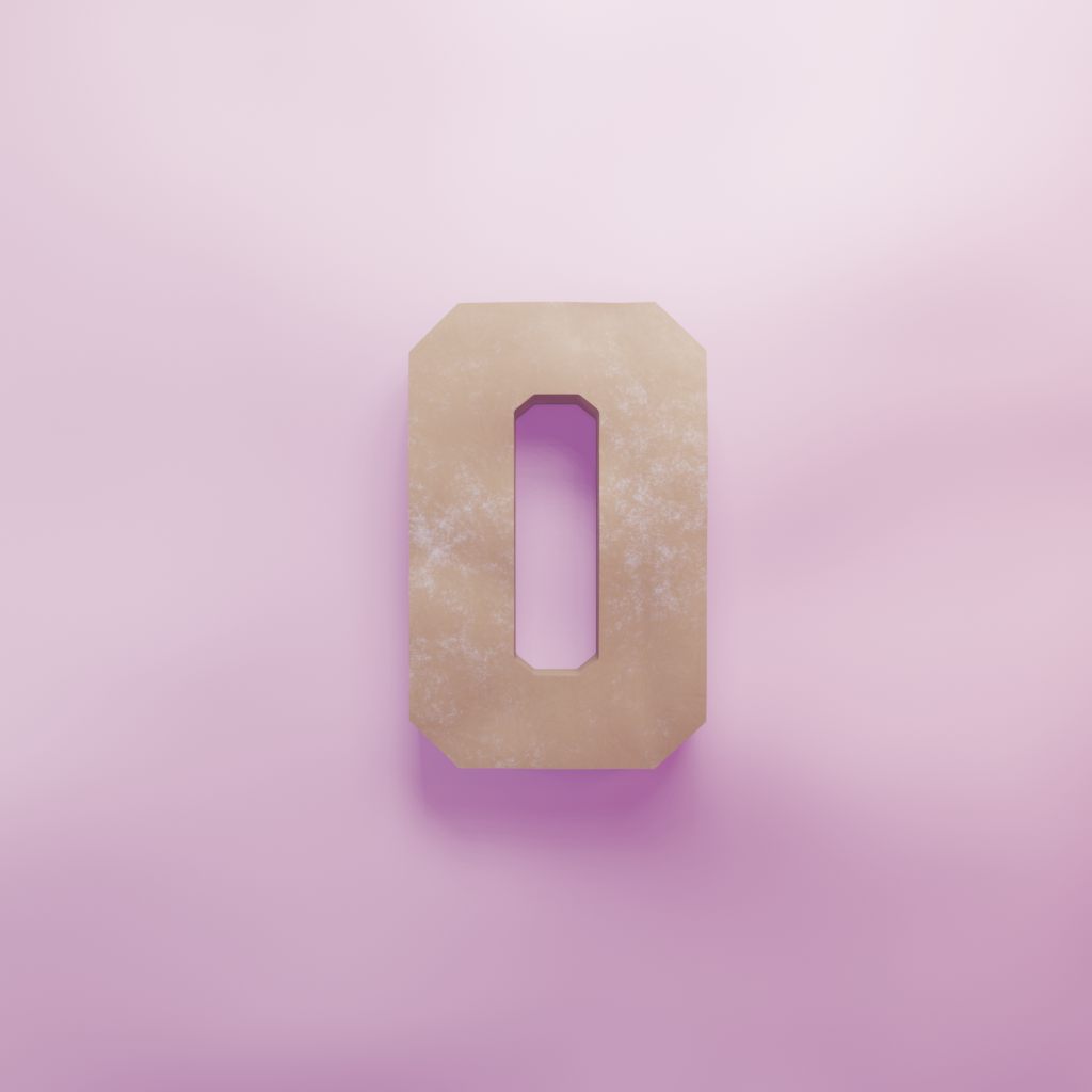 Varsity O Cookie Cutter Biscuit dough baking sugar cookie gingerbread