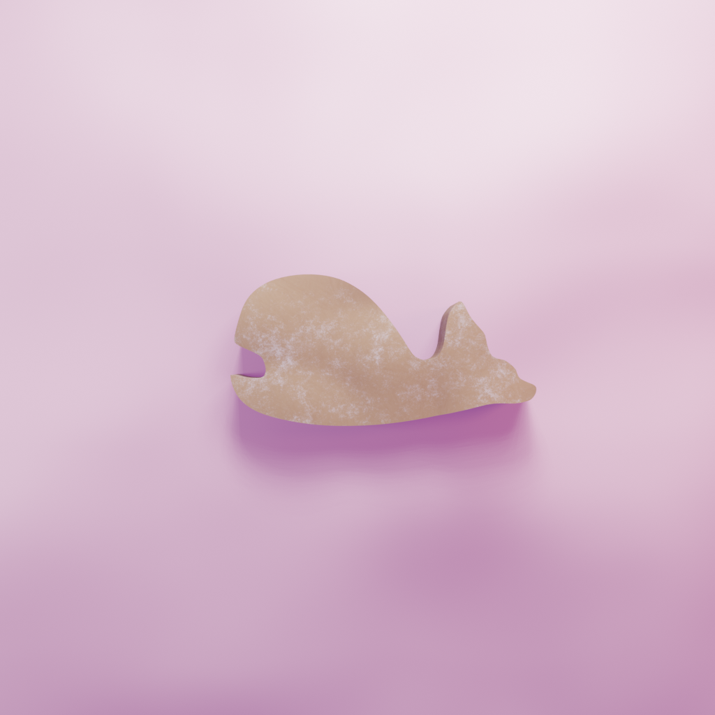 Whale Cookie Cutter 2 Biscuit dough baking sugar cookie gingerbread