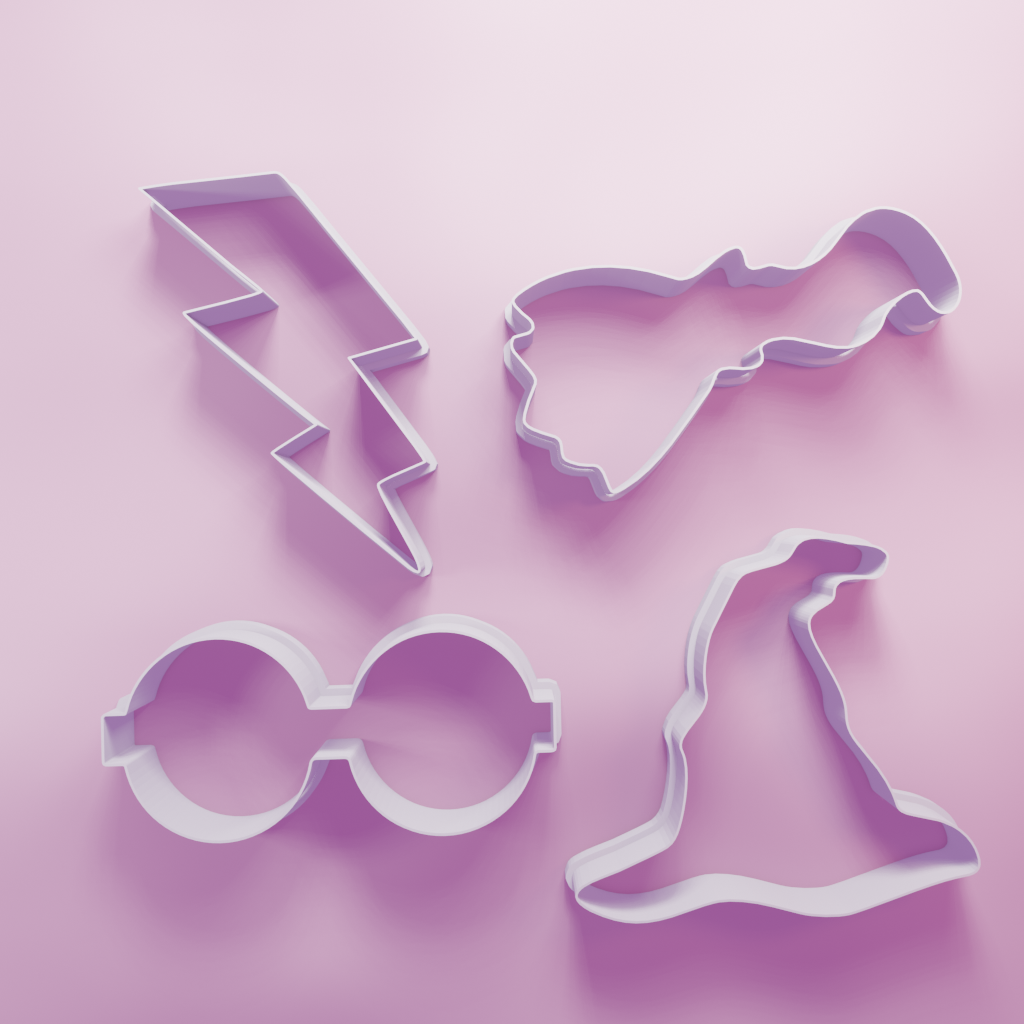 Wizard Pack – Cookie Cutters Biscuit dough baking sugar cookie gingerbread