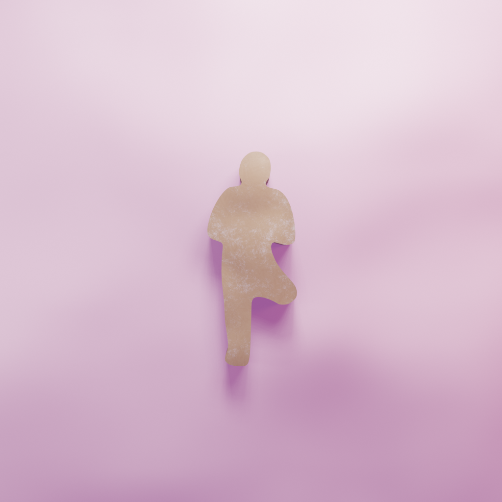 Yoga Cookie Cutter Biscuit dough baking sugar cookie gingerbread