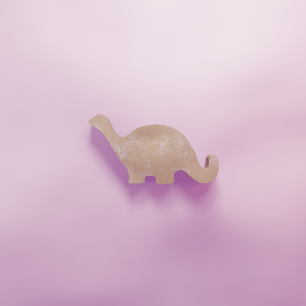 Brachiosaurus Cookie Cutter Biscuit dough baking sugar cookie gingerbread