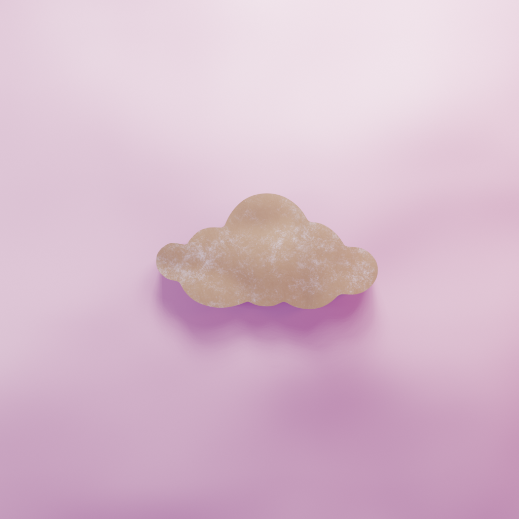 Fluffy Cloud Cookie Cutter Biscuit dough baking sugar cookie gingerbread