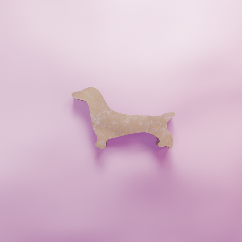 Dachshund Cookie Cutter Biscuit dough baking sugar cookie gingerbread