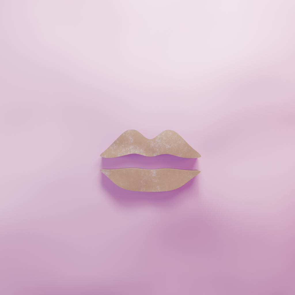 Lips Cookie Cutter Biscuit dough baking sugar cookie gingerbread