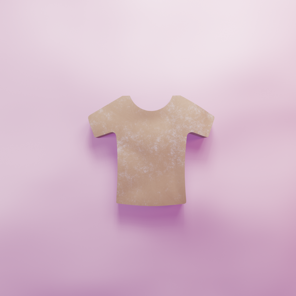 T-Shirt Cookie Cutter Biscuit dough baking sugar cookie gingerbread
