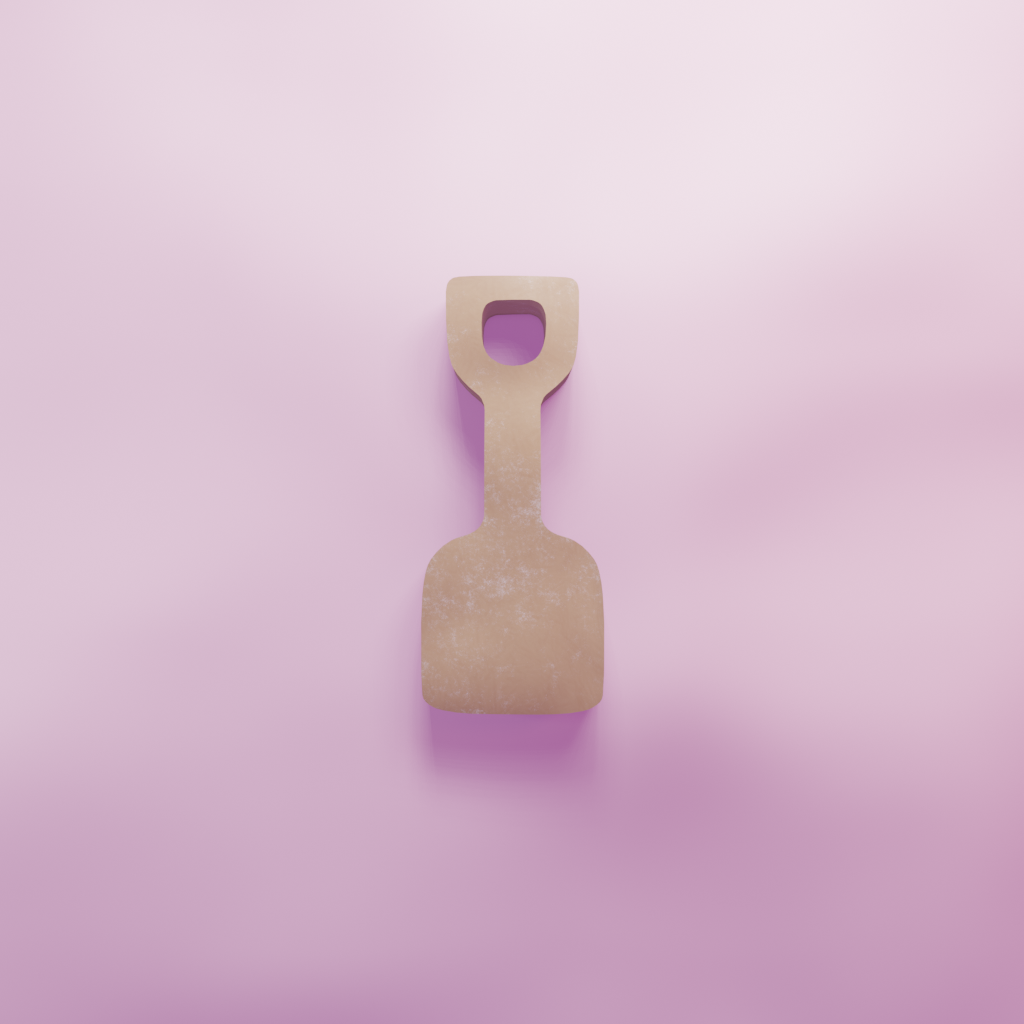 Shovel Cookie Cutter Biscuit dough baking sugar cookie gingerbread