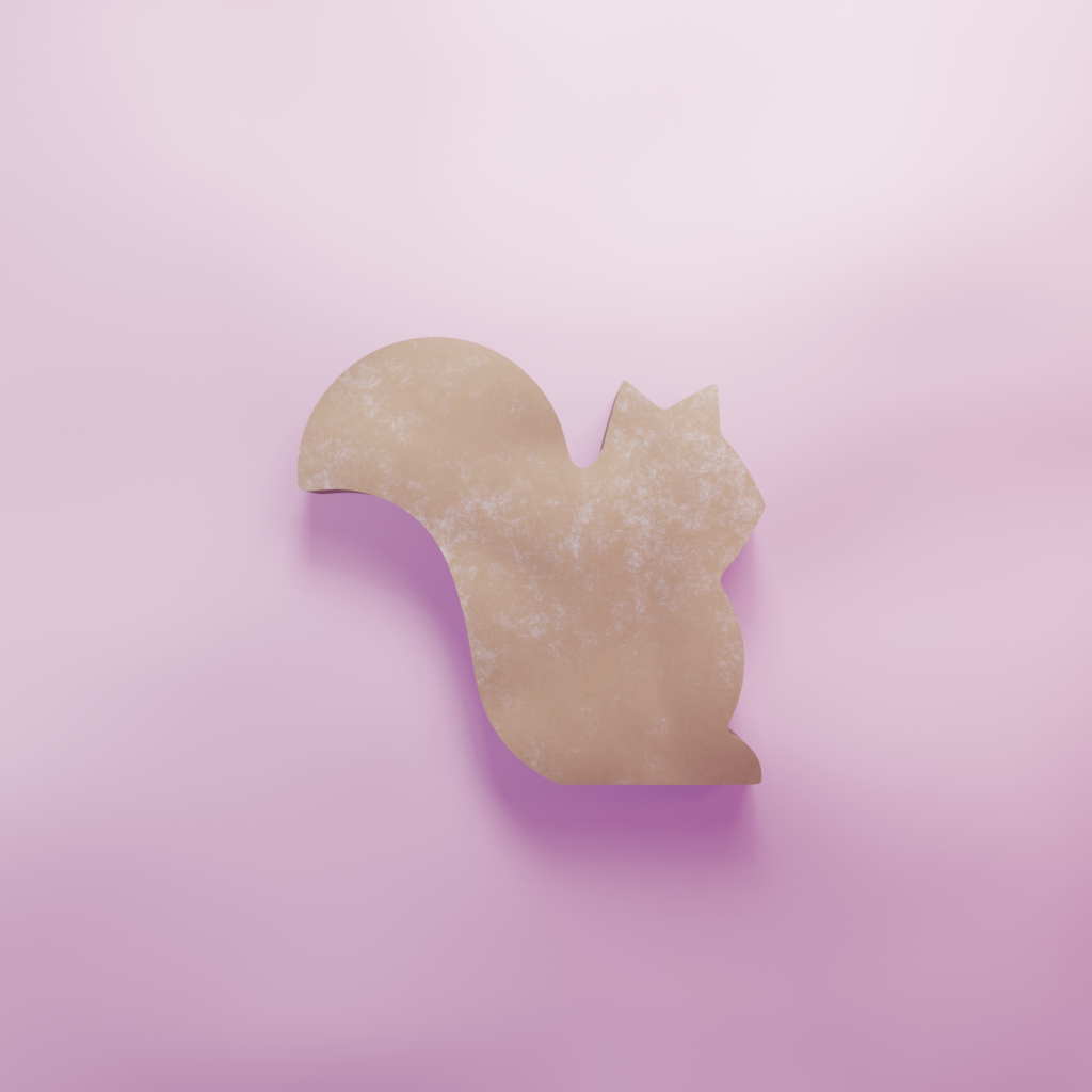 Squirrel Cookie Cutter Biscuit dough baking sugar cookie gingerbread