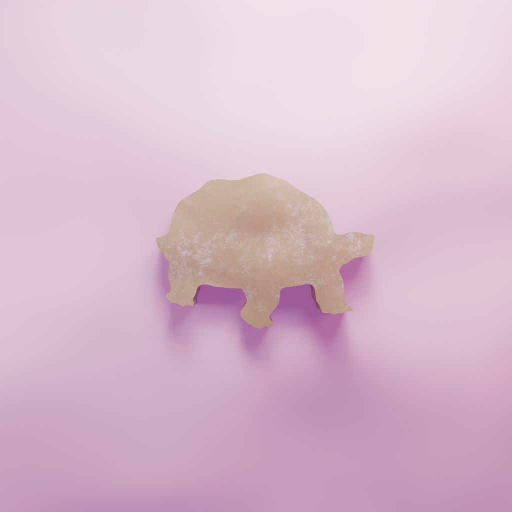 Turtle Cookie Cutter Biscuit dough baking sugar cookie gingerbread