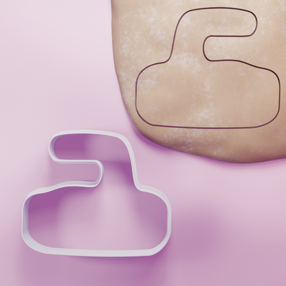 Curling Stone Cookie Cutter
