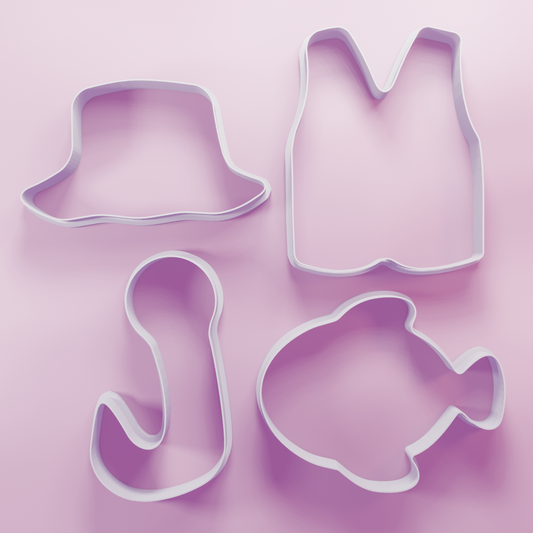 Fishing Cookie Cutter Pack
