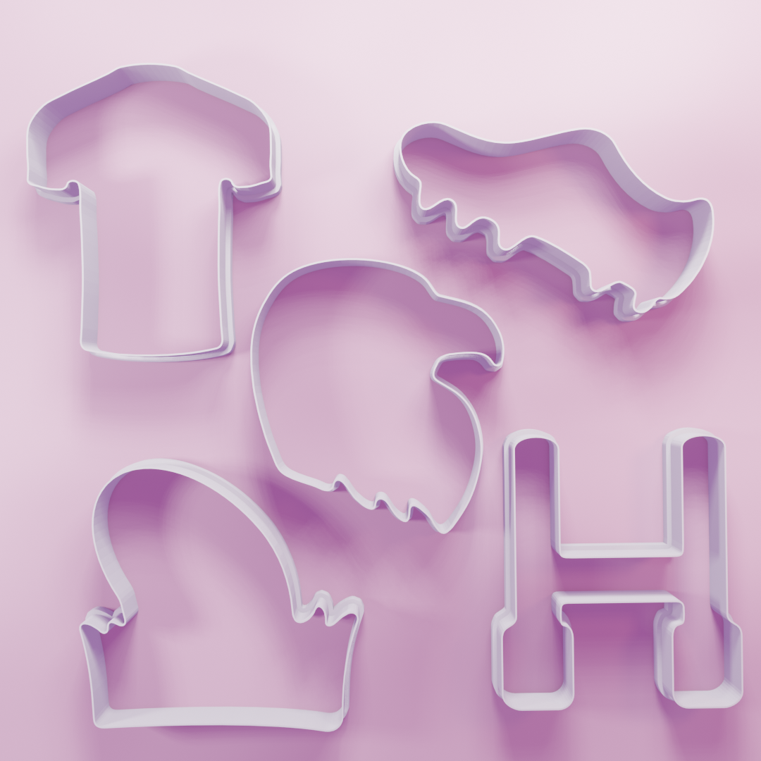 USA Rugby Pack - Cookie Cutters