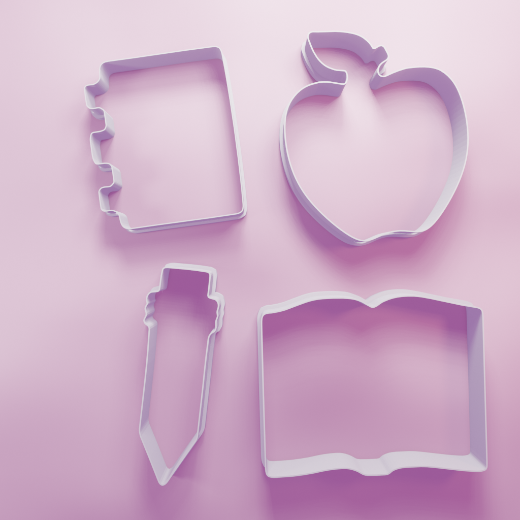 Teacher Cookie Cutter Pack