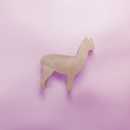 Alpaca Cookie Cutter Biscuit dough baking sugar cookie gingerbread