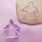 Christmas Angel Cookie Cutter Biscuit dough baking sugar cookie gingerbread