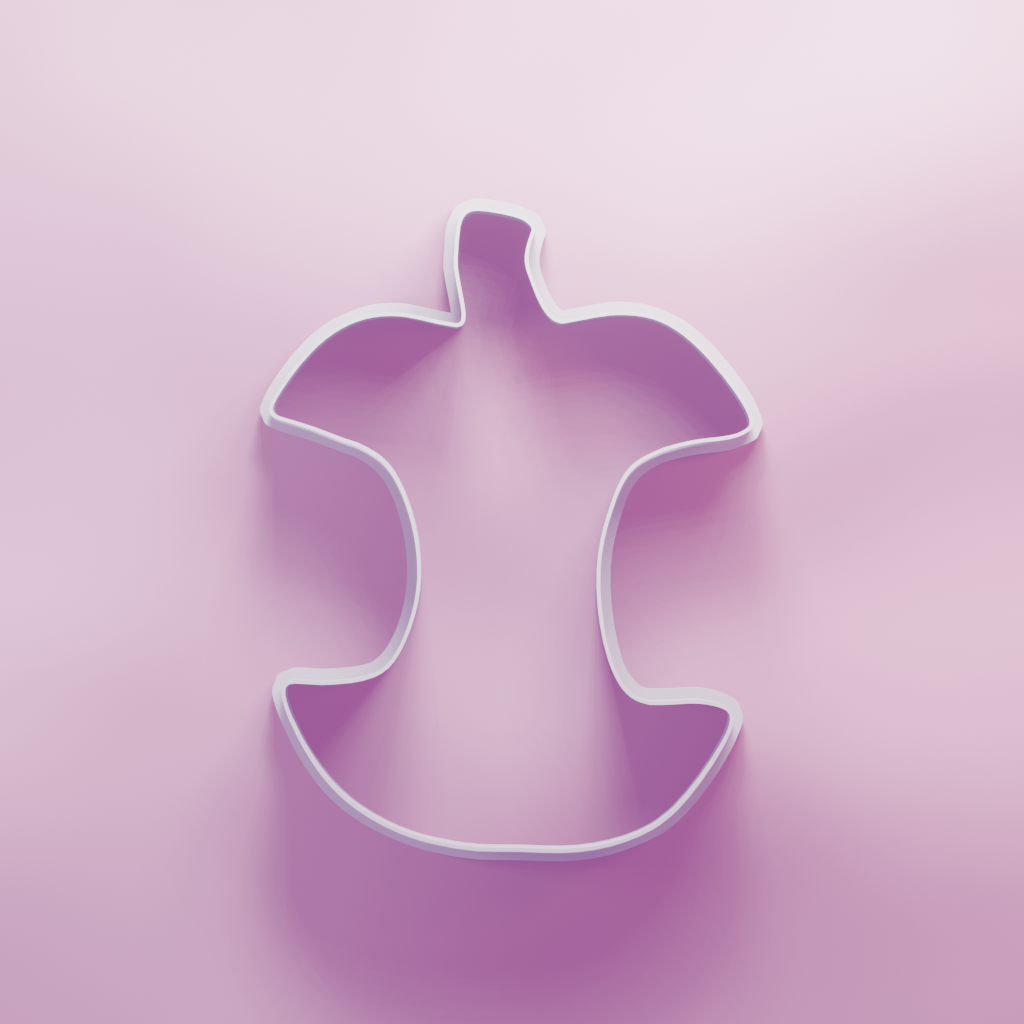 Apple Core Cookie Cutter Biscuit dough baking sugar cookie gingerbread