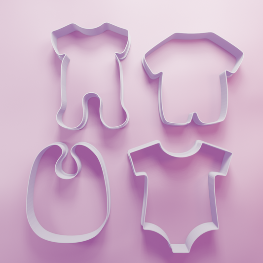 Baby Clothes Pack – Cookie Cutters Biscuit dough baking sugar cookie gingerbread