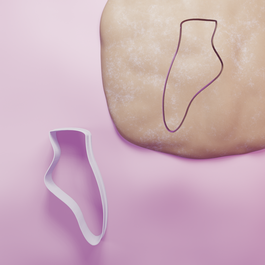 Ballet Shoe Cookie Cutter Biscuit dough baking sugar cookie gingerbread