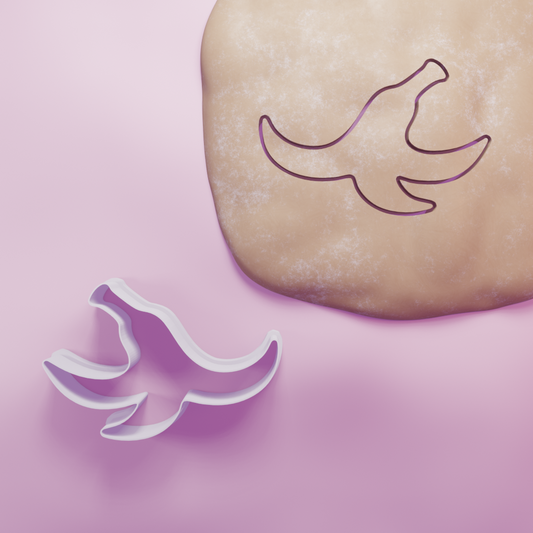 Banana Peel Cookie Cutter Biscuit dough baking sugar cookie gingerbread