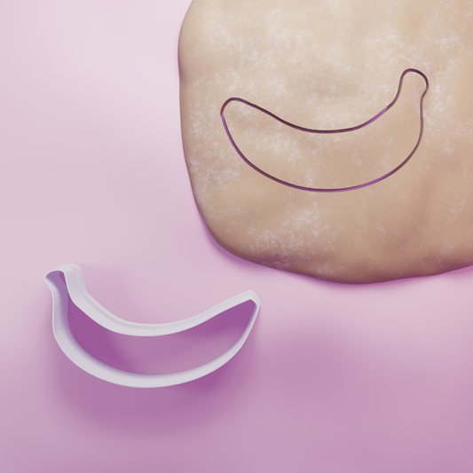 Banana Cookie Cutter Biscuit dough baking sugar cookie gingerbread