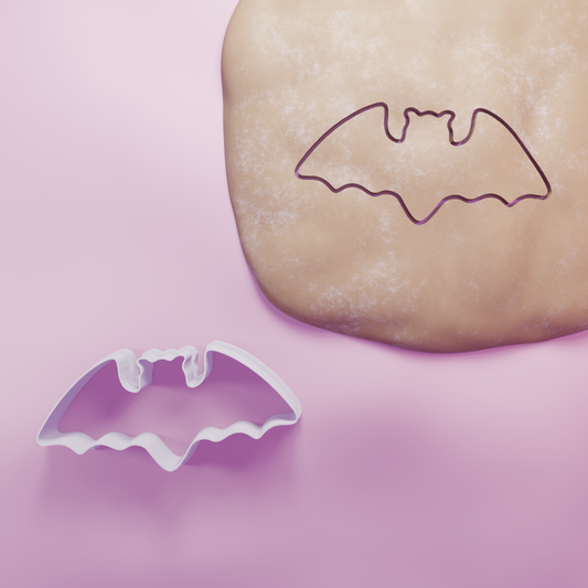 Bat Halloween Cookie Cutter Biscuit dough baking sugar cookie gingerbread