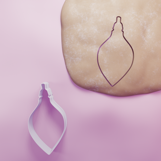 Bauble Long Cookie Cutter Biscuit dough baking sugar cookie gingerbread