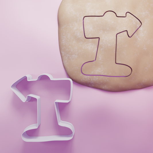 Beach Sign Cookie Cutter Biscuit dough baking sugar cookie gingerbread