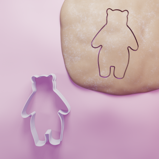 Bear Standing Cookie Cutter Biscuit dough baking sugar cookie gingerbread