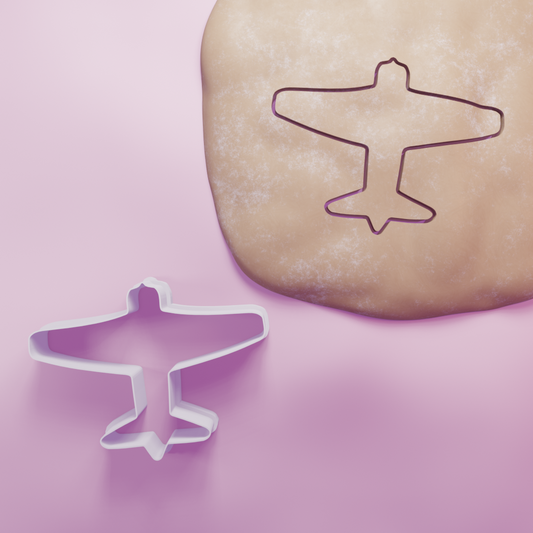 Biplane Cookie Cutter Biscuit dough baking sugar cookie gingerbread