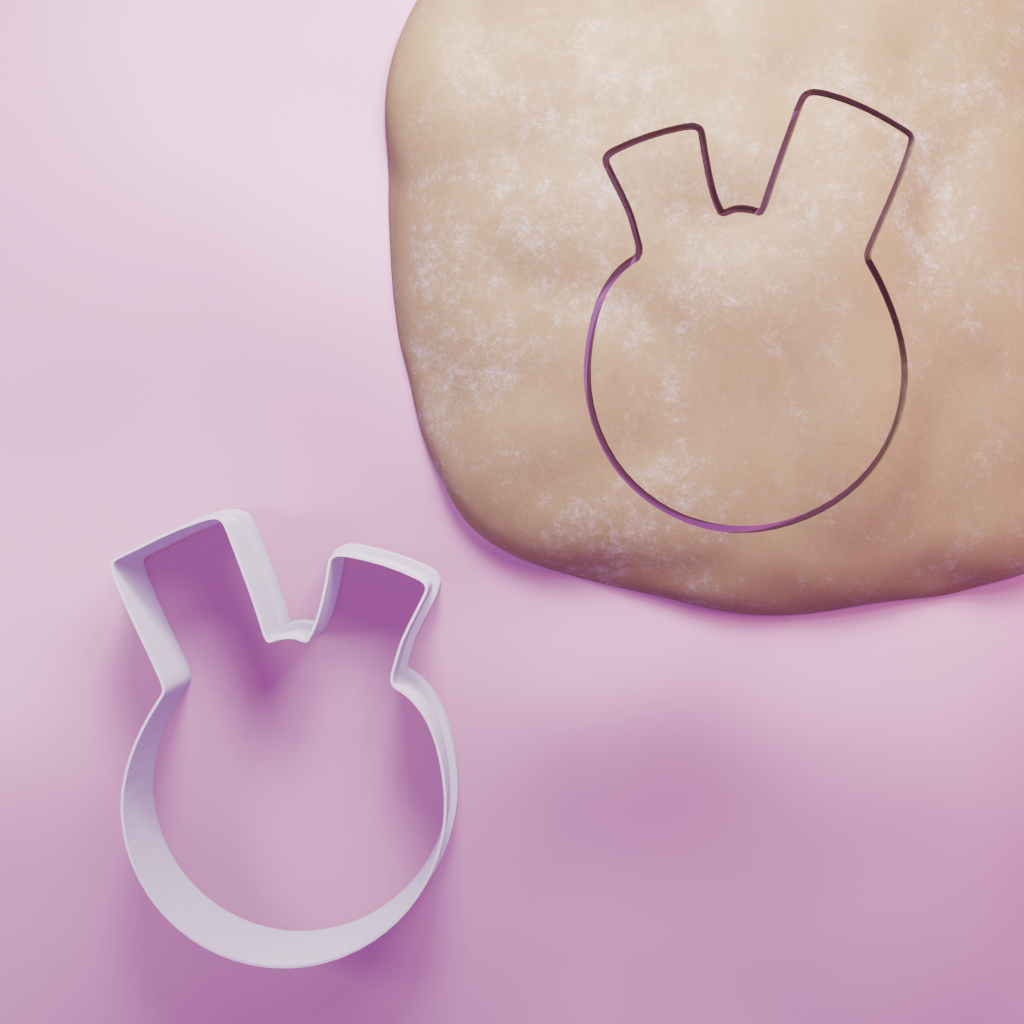 Bong Round Cookie Cutter Biscuit dough baking sugar cookie gingerbread