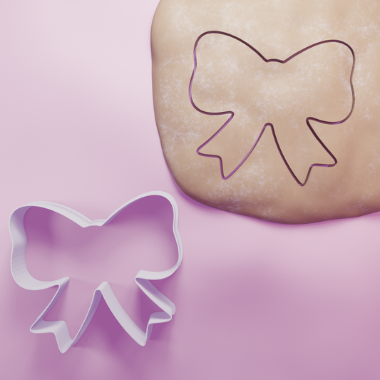 Bow Cookie Cutter Biscuit dough baking sugar cookie gingerbread