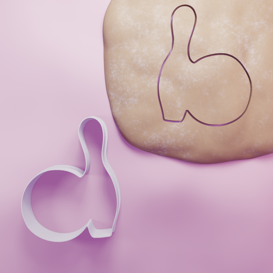Bowling Pin and Ball Cookie Cutter Biscuit dough baking sugar cookie gingerbread