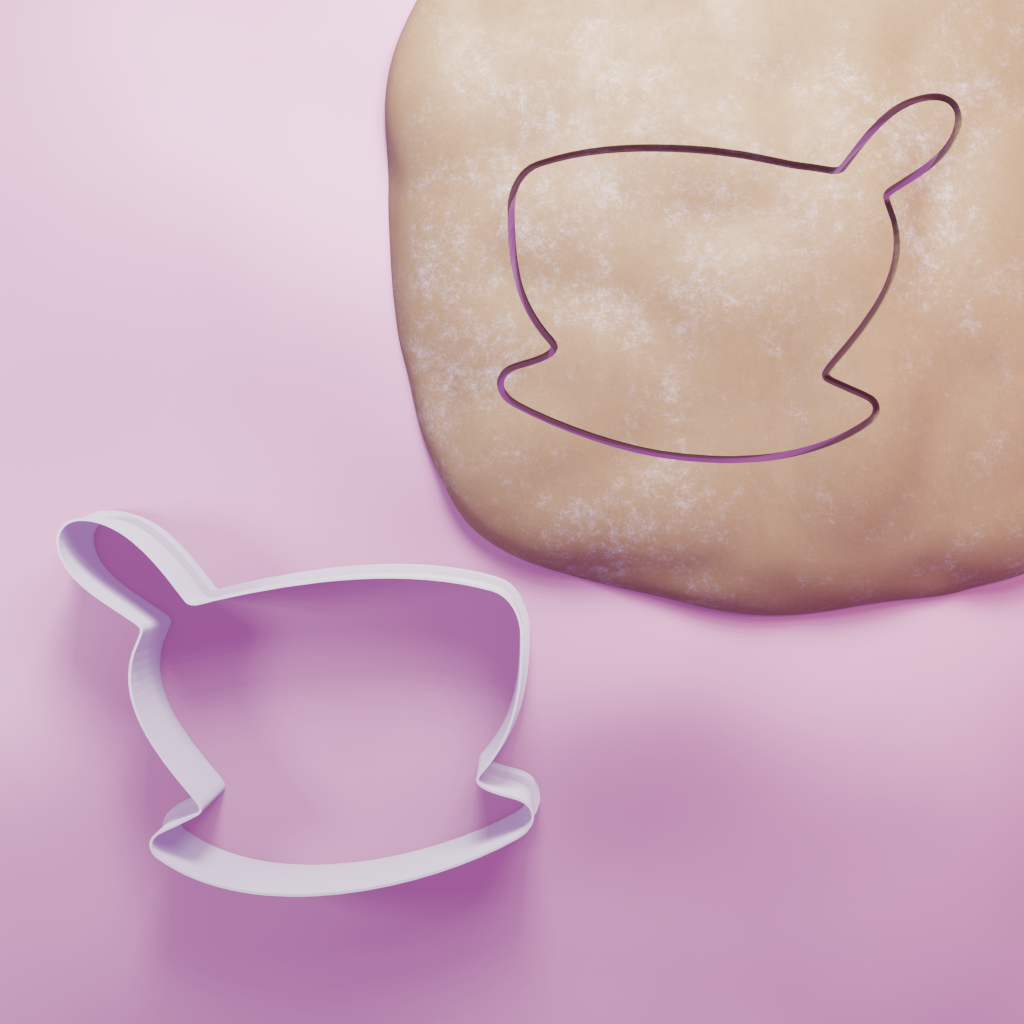 Bowl of Soup Cookie Cutter Biscuit dough baking sugar cookie gingerbread