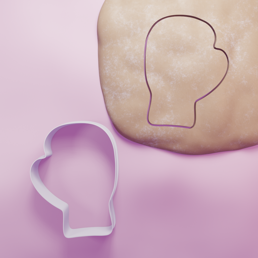 Boxing glove Cookie Cutter Biscuit dough baking sugar cookie gingerbread