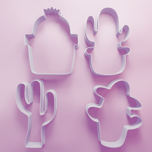 Cactus Pack – Cookie Cutters Biscuit dough baking sugar cookie gingerbread