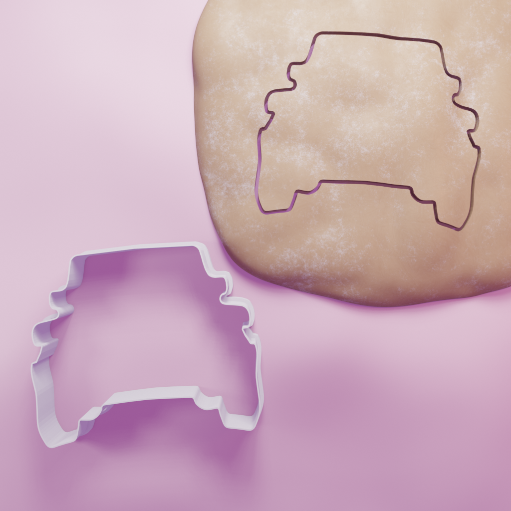 Car Front Cookie Cutter Biscuit dough baking sugar cookie gingerbread