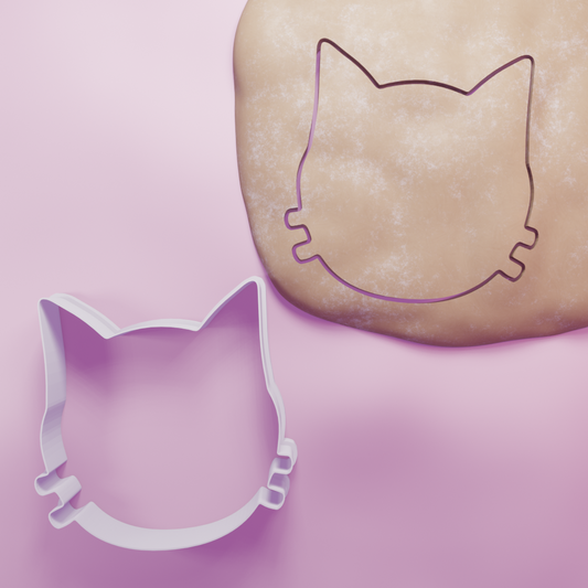 Cat Whiskers Cookie Cutter Biscuit dough baking sugar cookie gingerbread
