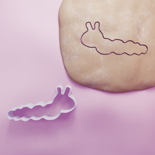 Caterpillar Cookie Cutter Biscuit dough baking sugar cookie gingerbread