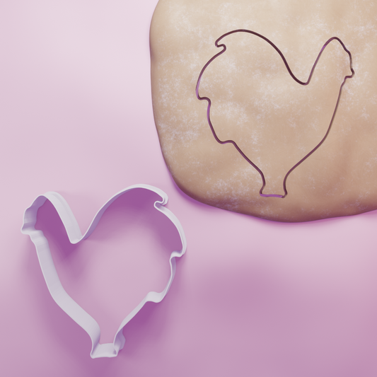 Chicken Cookie Cutter Biscuit dough baking sugar cookie gingerbread