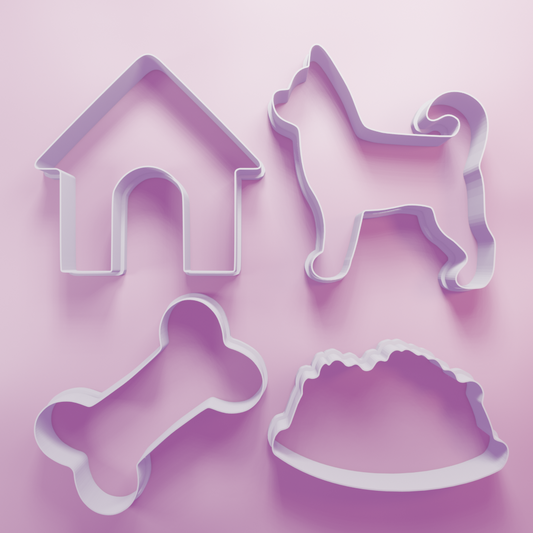 Chihuahua Dog Pack – Cookie Cutters Biscuit dough baking sugar cookie gingerbread