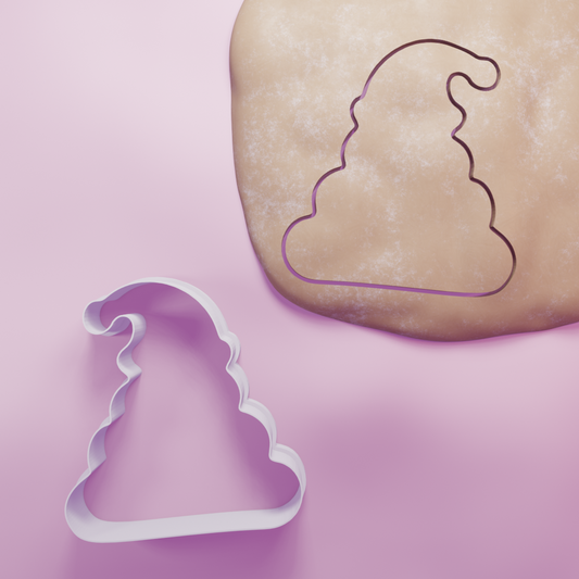 Christmas Poo Emoji Cookie Cutter Biscuit dough baking sugar cookie gingerbread