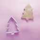 Christmas tree Cookie Cutter Biscuit dough baking sugar cookie gingerbread