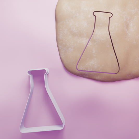 Conical Flask Outline Cookie Cutter Biscuit dough baking sugar cookie gingerbread