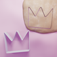 Crown Pointed Cookie Cutter Biscuit dough baking sugar cookie gingerbread