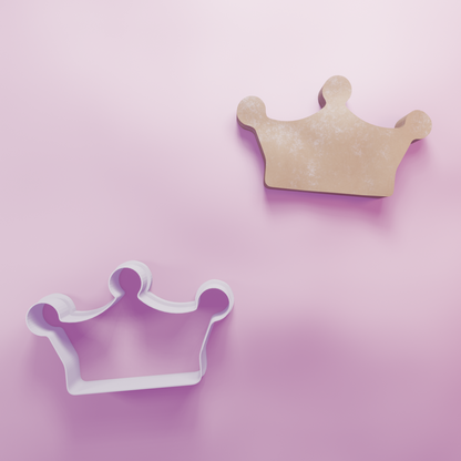 Crown Rounded Cookie Cutter Biscuit dough baking sugar cookie gingerbread