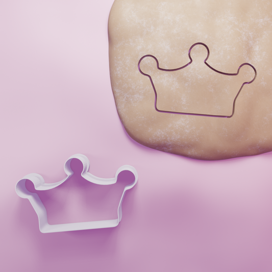 Crown Rounded Cookie Cutter Biscuit dough baking sugar cookie gingerbread